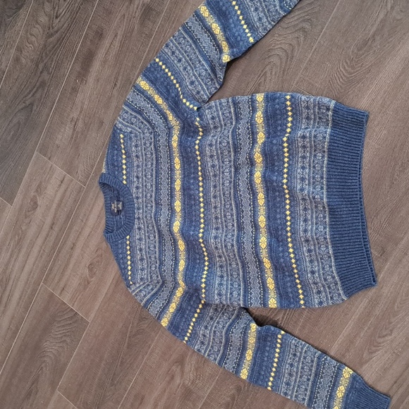 Brooks Brothers Navy Lambswool Sweater